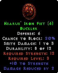 Hsarus' Iron Fist - 6 Def - Perfect