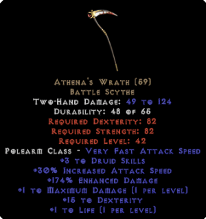 Athena's Wrath - 180% ED - perfect