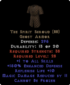 The Spirit Shroud - 11 MDR - Perfect