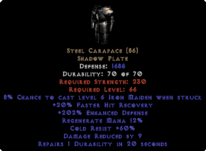 Steel Carapace - 60% Cold Resist