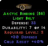 Arctic Binding