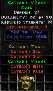 Cathan's Visage - 27 Def - Perfect