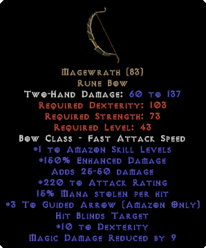 Magewrath - 150% ED