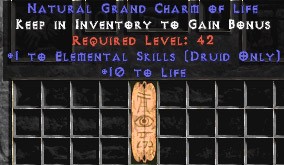 9 x Pack - Druid Elemental w/ 10-20 Life GC