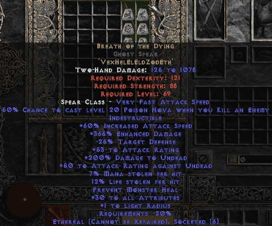 diablo 2 best infinity weapon diablo 2 best infinity weapon