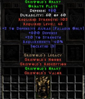 Griswold's Heart - 950 Def - Perfect