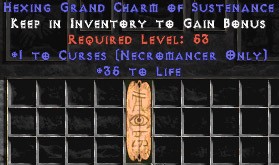 Necromancer Curses w/ 35 Life GC