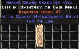 Necromancer Curses w/ 40 Life GC