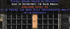 Necromancer Poison & Bone Skills w/ 3-5 Dex GC