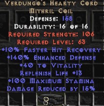 Verdungo's Hearty Cord 40 VTT