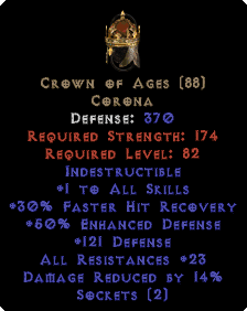 Crown of Ages - 1 Socket - 30% Resist All