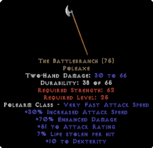 The Battlebranch - +70% ED