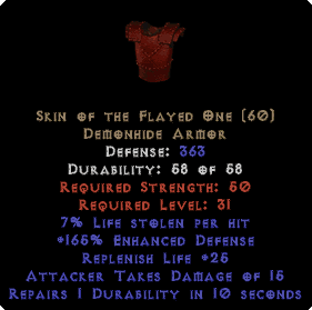 Skin of the Flayed One - 7% LL