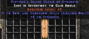 Amazon Bow & Crossbow Skills w/ 3-5 Str GC