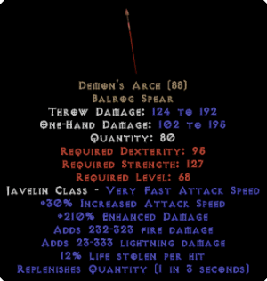 Demon's Arch 190%+ ED