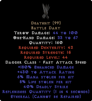 Deathbit - Ethereal - 160%+ ED
