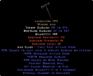 Lacerator - Ethereal - 180%+ ED