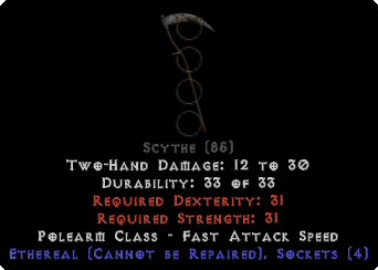 Base - Scythe - Ethereal  - 4 Sockets