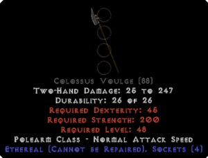 Base - Colossus Voulge - Ethereal  - 4 Sockets